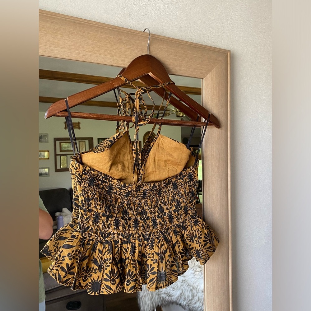 Free people halter smocked top ☀️NWT ☀️ - Picture 4 of 8